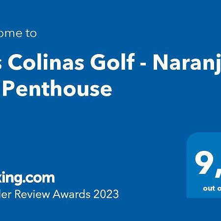 Las Colinas Golf - Naranjo 60 Penthouse Dehesa de Campoamor  Kültér fotó