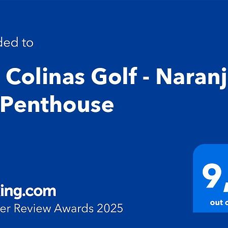 Las Colinas Golf - Naranjo 60 Penthouse Dehesa de Campoamor  Kültér fotó