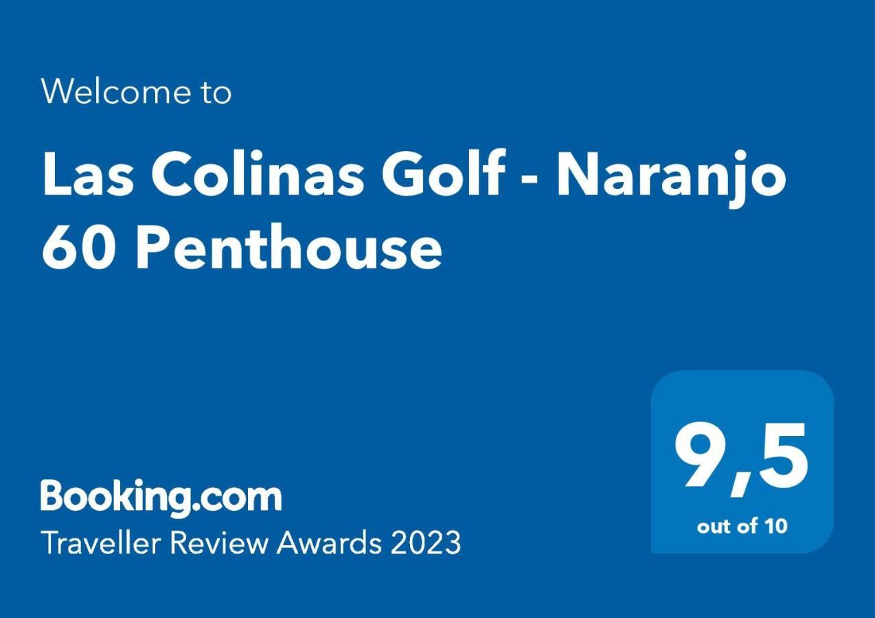 Las Colinas Golf - Naranjo 60 Penthouse Dehesa de Campoamor  Kültér fotó